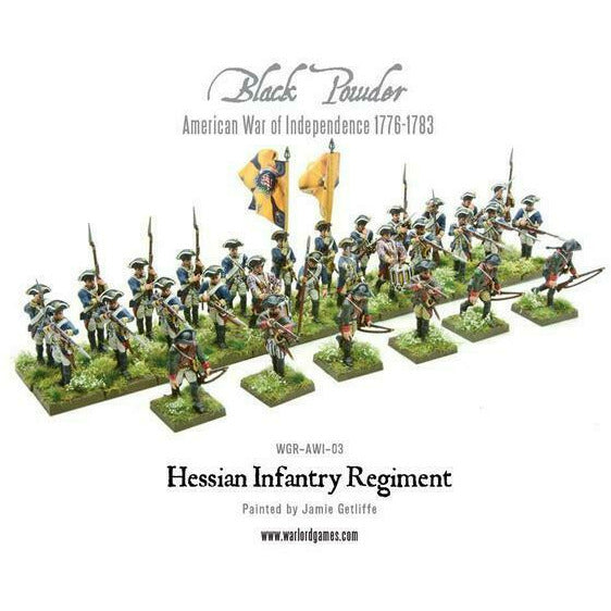 Black Powder American War of Independence  Hessian regiment New - TISTA MINIS