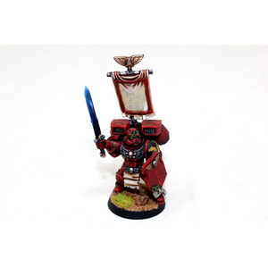 Warhammer Space Marines Blood Angels Captain Well Painted - A38 - Tistaminis