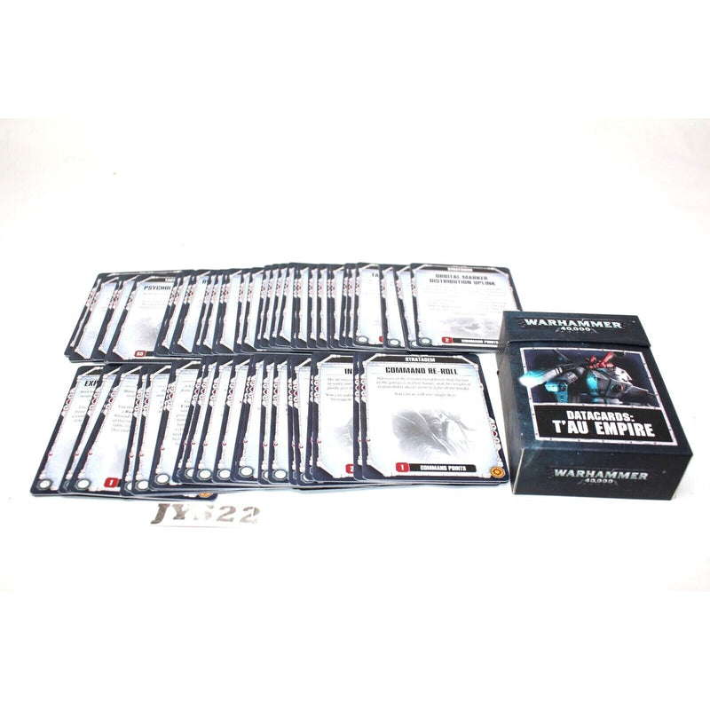 Warhammer Tau Data Cards - JYS22 - Tistaminis