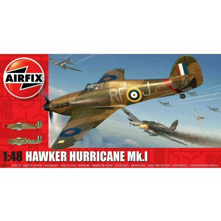 AIRFIX AIR05127A HAWKER HURRICANE Mk.I (1/48) New - Tistaminis