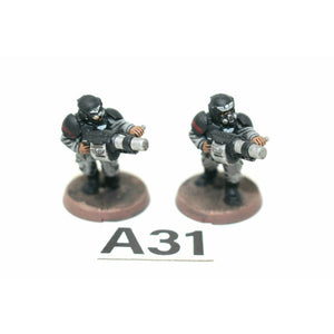 Warhammer Imperial Guard Cadians With Gernade launchers - A31 - TISTA MINIS