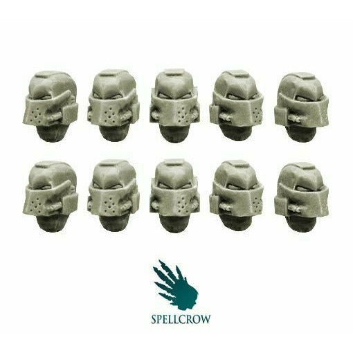 Spellcrow Space Knights Helmets - SPCB5815 - TISTA MINIS