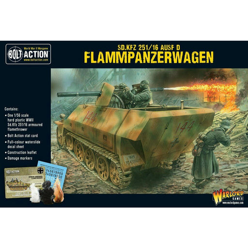 Bolt Action Sd.Kfz 251/16 Ausf D Flammenpanzerwagen New - TISTA MINIS