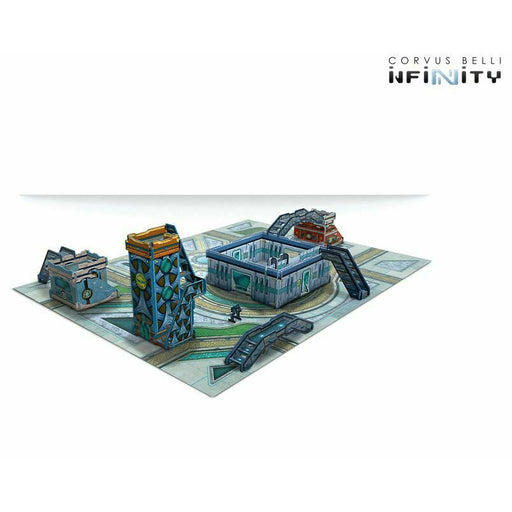 Infinity: Sálvora Technopole Scenery Expansion Pack New - TISTA MINIS