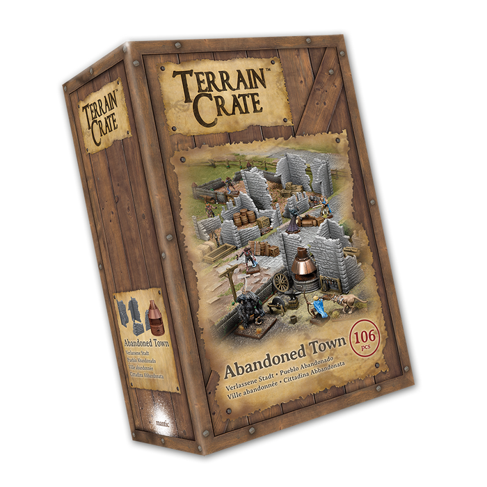 Terraincrate: Abandoned Town New  - MGTC210 - TISTA MINIS