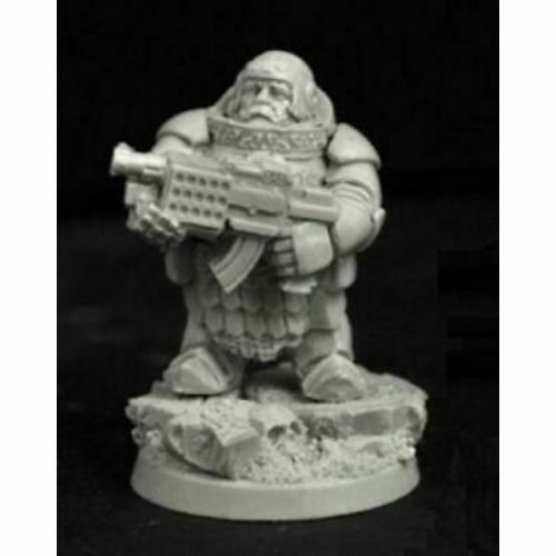 Scibor Miniatures 28mm/30mm SF Dwarf Marine #6 New - Tistaminis