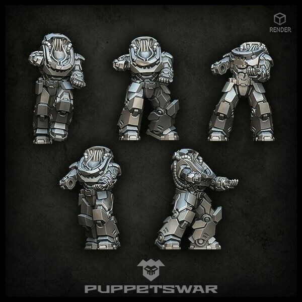 Puppets War Prime Gunners Bodies [with arms] New - Tistaminis