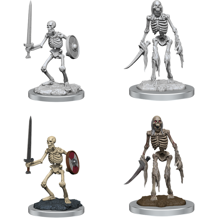 Dungeons & Dragons WizKids Deep Cuts: Wave 18: Skeletons New - Tistaminis