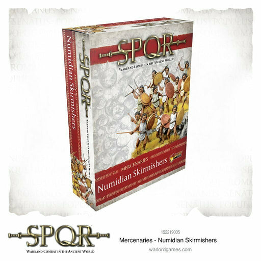 SPQR: Mercenaries Numidian Skirmishers New - TISTA MINIS