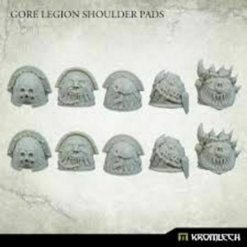 Kromlech Gore Legion Shoulder Pads (10) New - TISTA MINIS