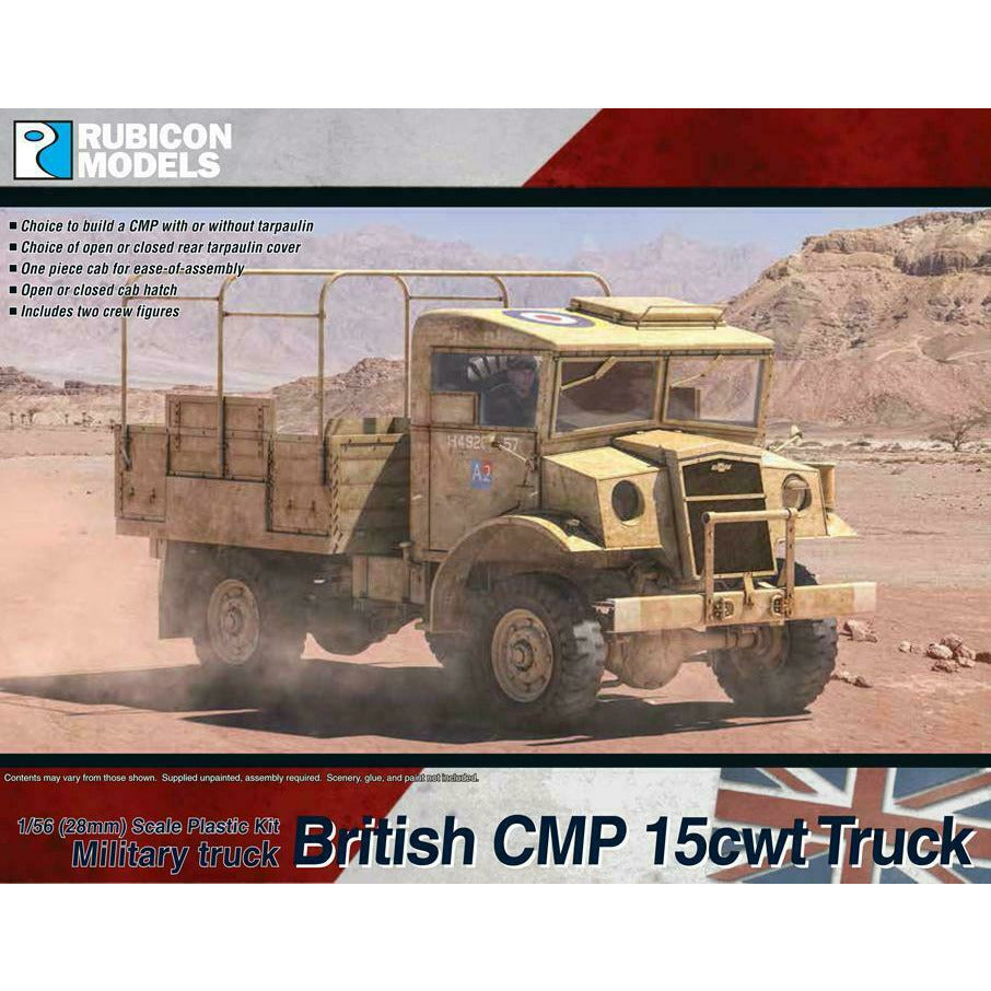 Rubicon British CMP 15cwt Truck New - Tistaminis