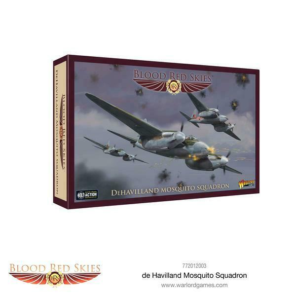 Blood Red Skies de Havilland Mosquito Squadron New - TISTA MINIS