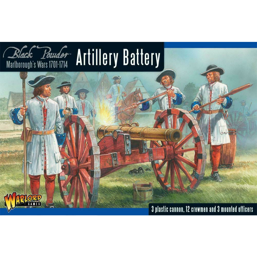 Black Powder Marlborough's Wars Artillery battery New - Tistaminis