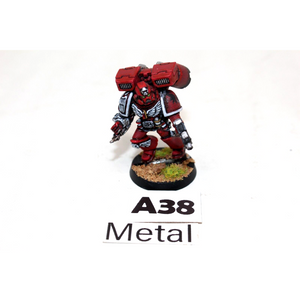 Warhammer Space Marines Blood Angels Apothecary Metal Well Painted - A38 - Tistaminis