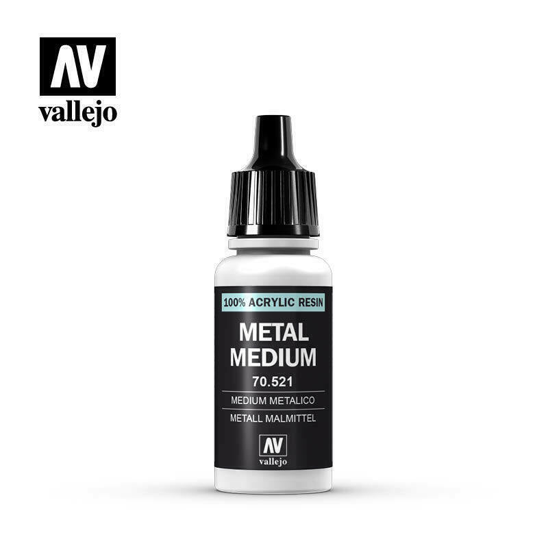 Vallejo Game Colour Paint Auxiliary Metal Medium (70.521) - Tistaminis