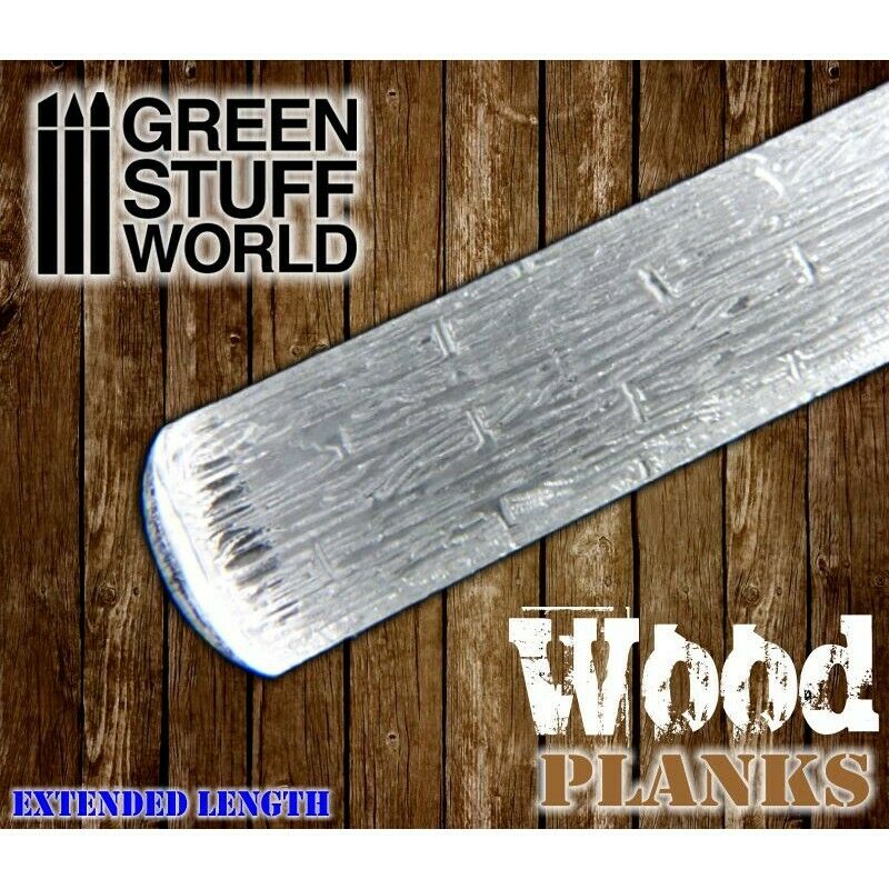 Green Stuff World Rolling Pin Wood Planks New - TISTA MINIS
