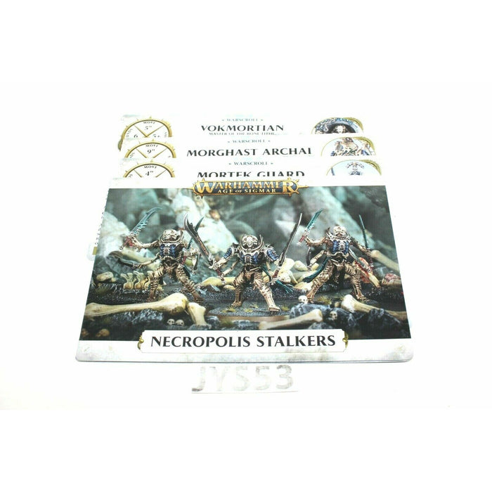 Warhammer Vampire Counts Ossiarch Bonereapers Feast Of Bones Data Cards - JYS53 - TISTA MINIS