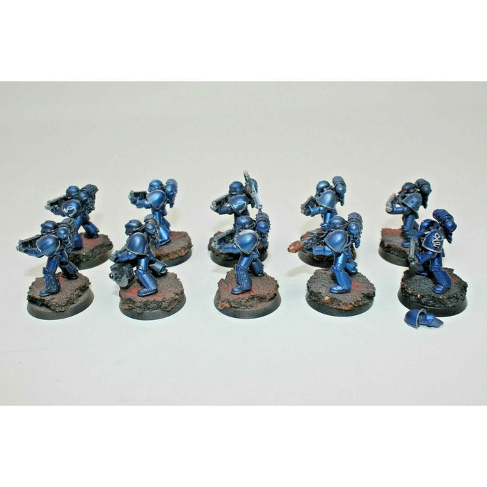 Warhammer Space Marines Mark IV Tactical Squad Well Painted - F2 - Tistaminis