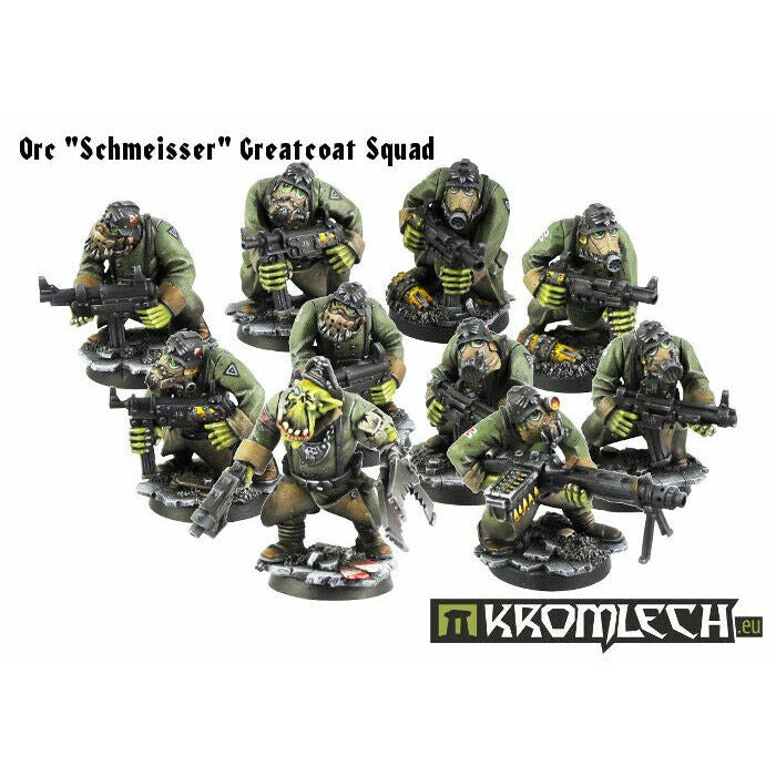 Kromlech Schmeisser Greatcoat Squad New - TISTA MINIS