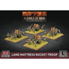 Flames of War	Land Mattress Battery (4x) Nov 12 Pre-Order - Tistaminis