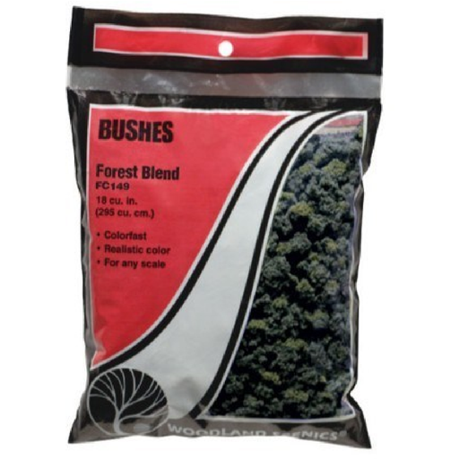 Woodland Scenics Bush Clump Foliage Forest Blend (18 Cu.In.) WOO149 - TISTA MINIS