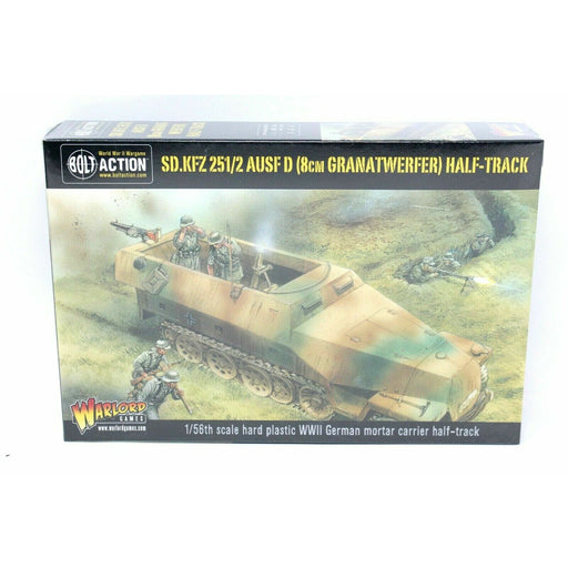 Bolt Action German 8CM Granatwerfer Half Track New - TISTA MINIS