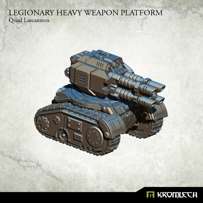 Kromlech Legionary Heavy Weapon Platform: Quad Lascannon New - TISTA MINIS