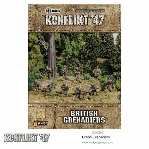 Bolt Action: Konflikt '47 - British Grenadiers New - TISTA MINIS