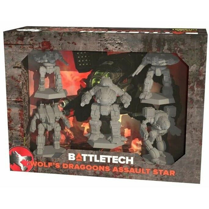 BATTLETECH FORCEPACK WOLF'S DRAGOONS ASSAULT STAR Pre-Order July 30th - Tistaminis