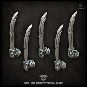 Puppets War Hussar Sabres [right] New - Tistaminis