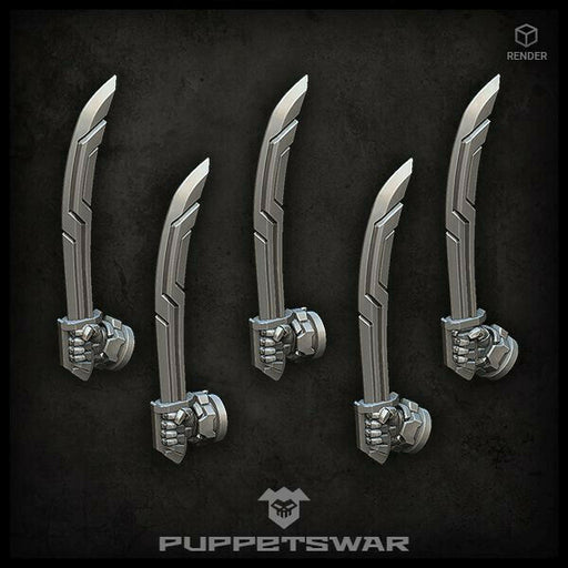 Puppets War Hussar Sabres [right] New - Tistaminis