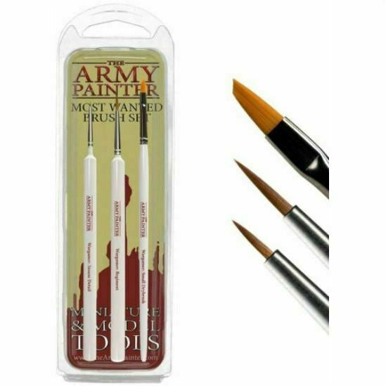 Army Painter Most Wanted Brush Set New - TISTA MINIS