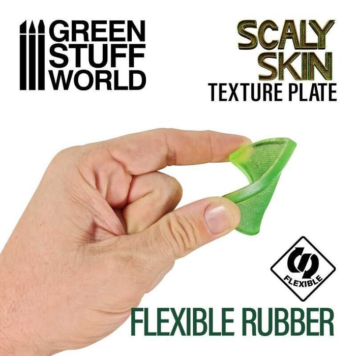 Green Stuff World Texture Plate - Lizard Skin New - Tistaminis