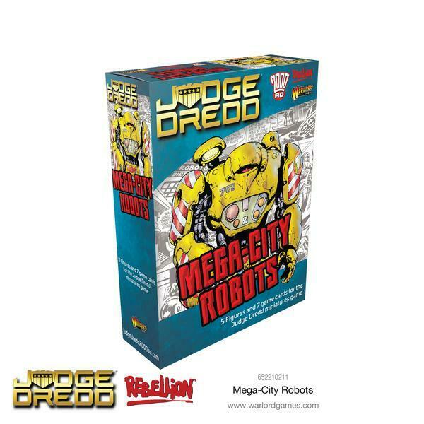 Judge Dredd Mega-City Robots New - Tistaminis