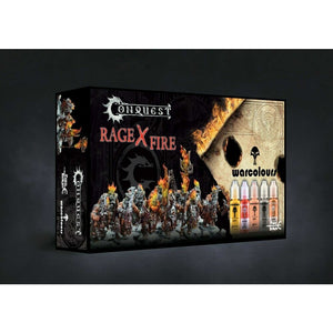 Conquest, Rage x Fire Paint Set, Collab with Warcolours (PBW8968) New - Tistaminis