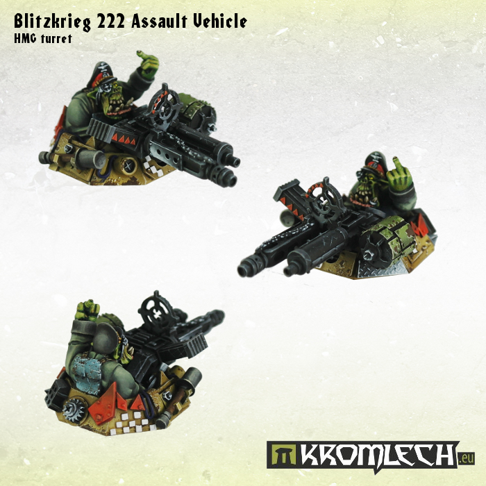 Kromlech Blitzkrieg 222 Assault Vehicle New - TISTA MINIS