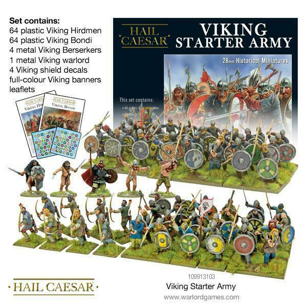 Hail Caesar Viking Starter Army New - TISTA MINIS