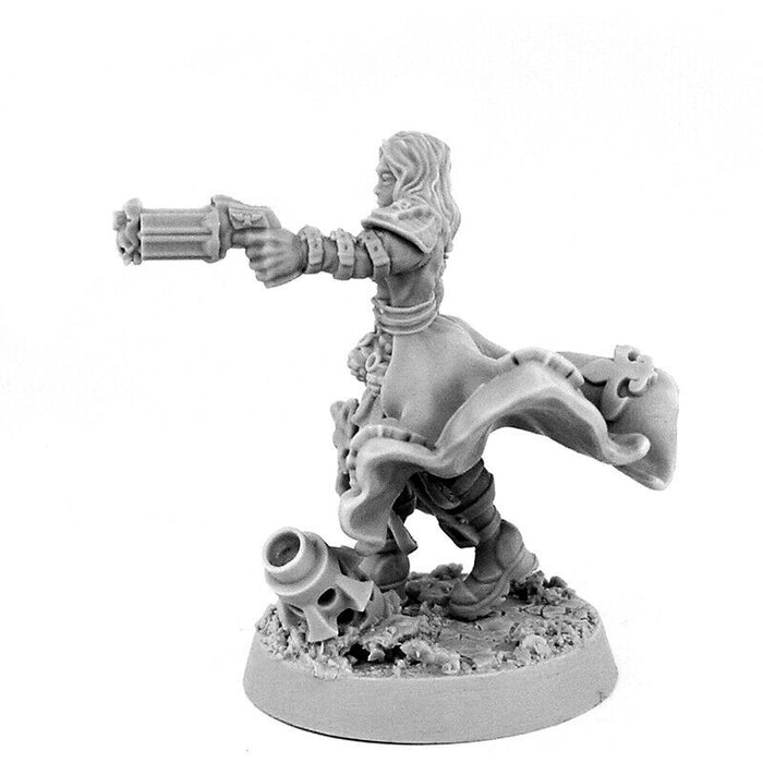 Wargames Exclusive HERESY HUNTER FEMALE INQUISITOR XENO TRAPPER New - TISTA MINIS