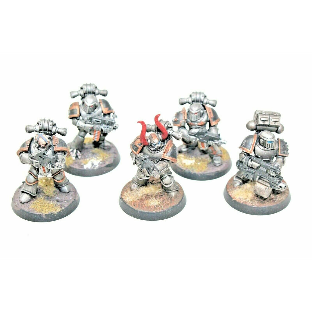 Warhammer Chaos Space Marines Iron WarriorsCombat Squad Well Painted JYS5 - Tistaminis