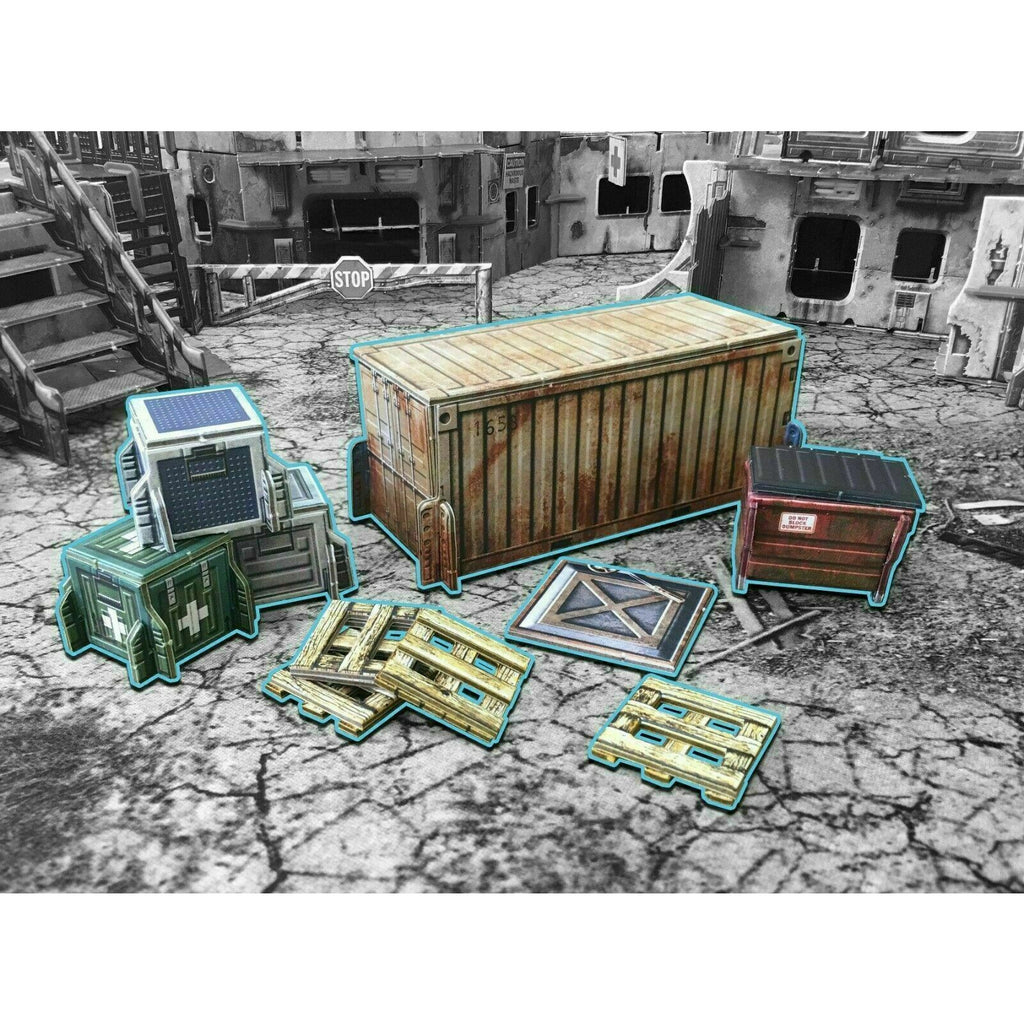 Battle Systems Terrain Shipping Container New - TISTA MINIS