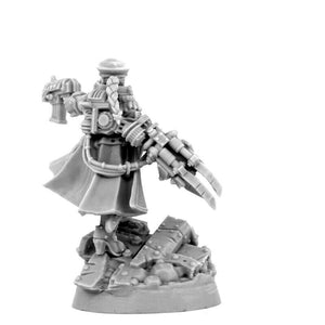 Wargame Exclusive IMPERIAL SOLDIER FEMALE BRAVE COMMISSAR New - TISTA MINIS