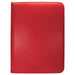 ULTRA PRO BINDER 9 POCKET VIVID ZIPPERED RED New - Tistaminis