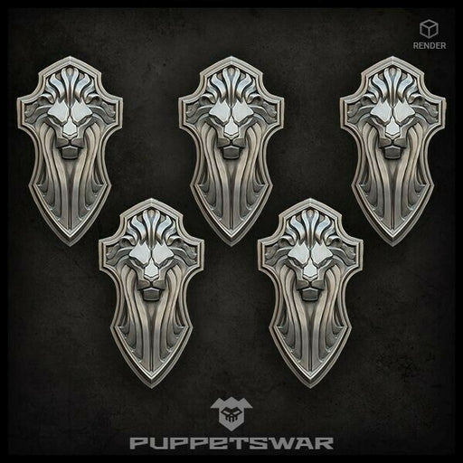 Puppets War Lion Shields (left) New - Tistaminis