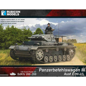 Rubicon German Panzerbefehiswagen III Ausf E/H/J/L New - Tistaminis