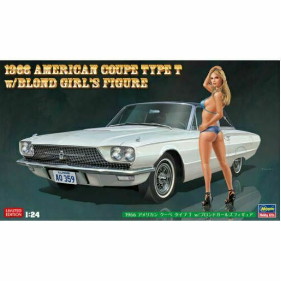 Hasegawa 1/24 1966 American Coupe Type (SP441) New - TISTA MINIS
