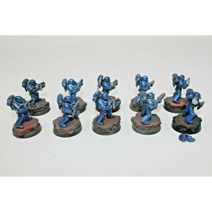 Warhammer Space Marines Mark IV Tactical Squad Well Painted - F2 - Tistaminis