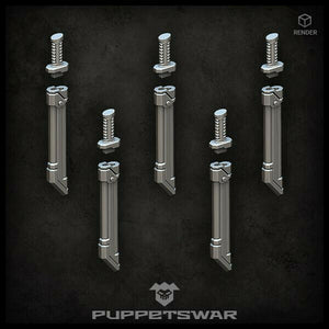 Puppets War Swords Scabbards New - Tistaminis