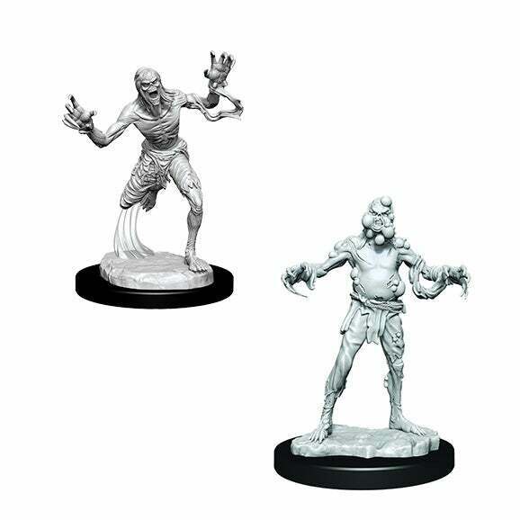 Critical Role Unpainted Miniatures Wave 1: Husk Zombies New - Tistaminis