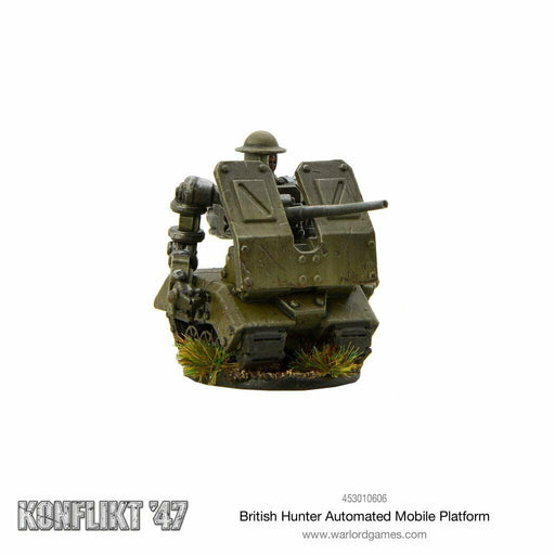 Bolt Action: Konflikt '47 - British Hunter Automated Mobile Platform New - TISTA MINIS