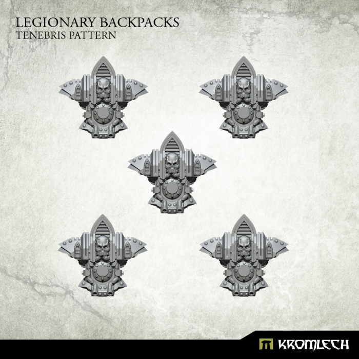Kromlech Legionary Backpacks: Tenebris Pattern (5) New - TISTA MINIS